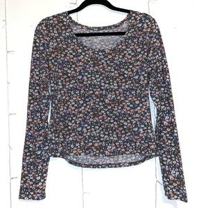 XL Floral Mudd Top